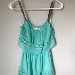 Mint short dress